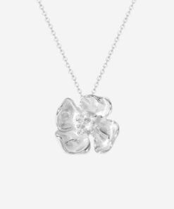 Flora Flower Motif Chain Necklace