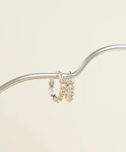 Ivette Daisy Hoop Earrings