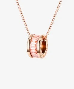 Oceane Cryolite Roman Numeric Necklace